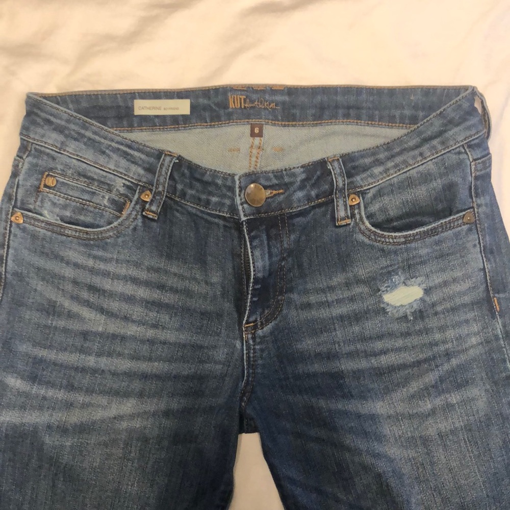 Kut from the Kloth Boyfriend Jeans, size 6
